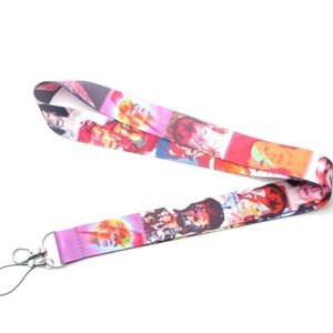 Arlo Wear David Bowie Classic Rock Musician Artist Lanyard Keychain ID Badge